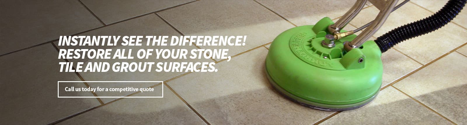 Restore Stone, Tile and Grout Surfaces